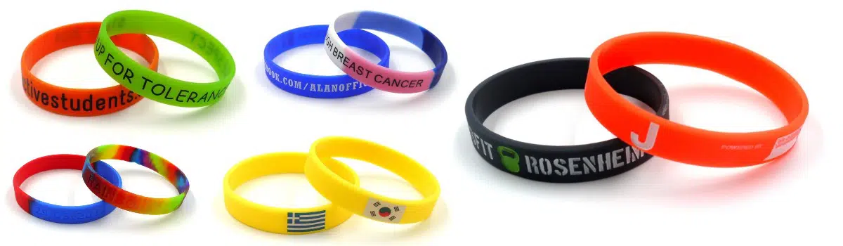 Two Sided Silicone Bracelets  Business Promotional Products and Logo Items  Manufacturer  Jin Sheu