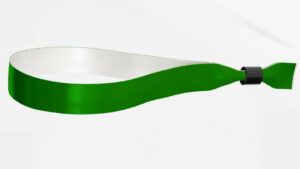 Fabric Green wristbands