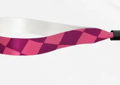 Fabric Square Pink Purple Wristbands