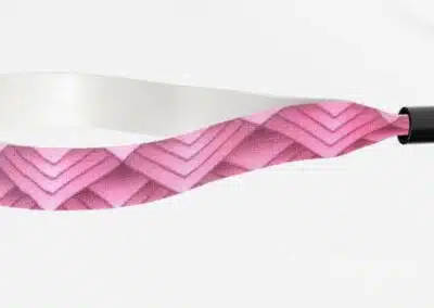 Fabric Triangle Pink Wristbands
