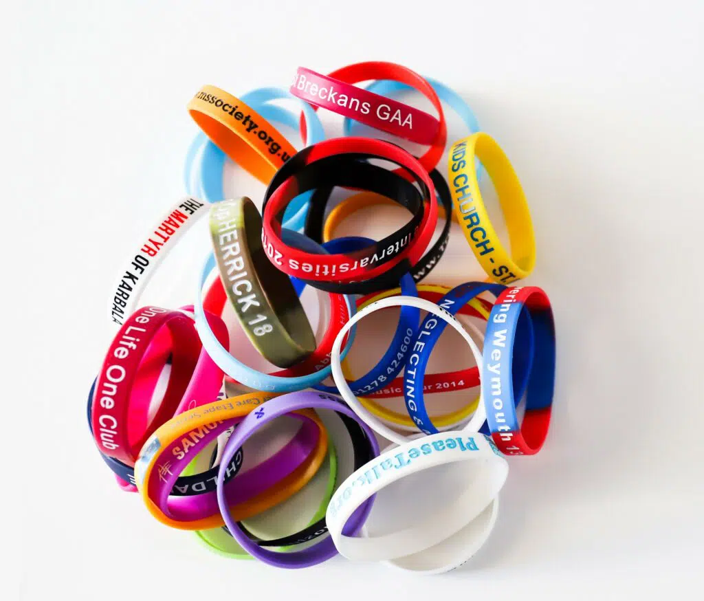 History of Rubber Wristbands