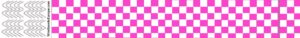 Checked Neon Pink