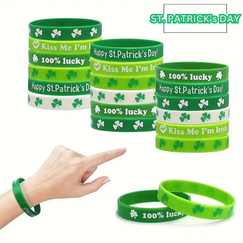 Wristbands Ireland introduced lavishing St. Patrick's Day wristbands 